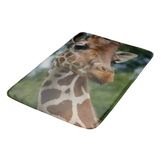 Giraffe Lovers Art Badmat (Gekanteld)
