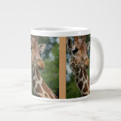 Giraffe Lovers Art Gifts Grote Koffiekop (Voorkant rechts)