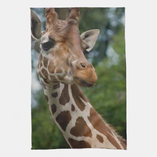 Giraffe Lovers Art Gifts Theedoek (Verticaal)