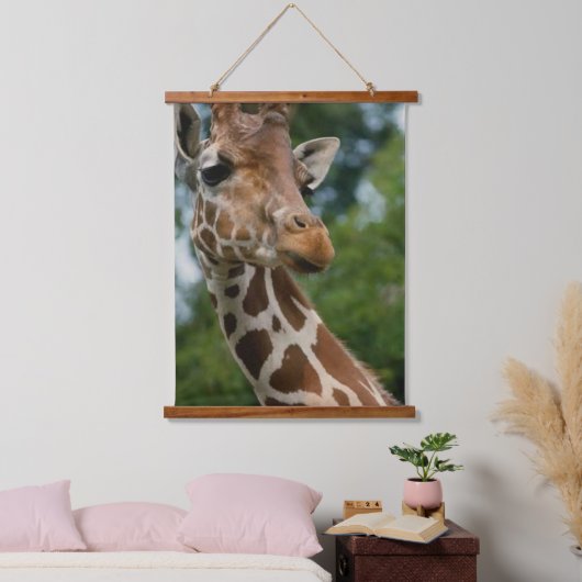 Giraffe Lovers Art Hangend Wandkleed (Slaapkamer)