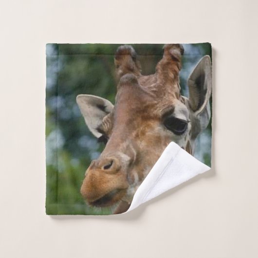 Giraffe Lovers Bad Handdoek (Wasdoekje)