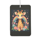 Giraffe Lovers T-Shirt Luchtverfrisser (Voorkant)