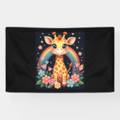 Giraffe Lovers T-shirt Spandoek (Horizontaal)