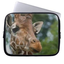 Giraffe Lovers Wildlife Laptop Sleeve