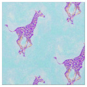 giraffe - luci donker stof (Close Up)