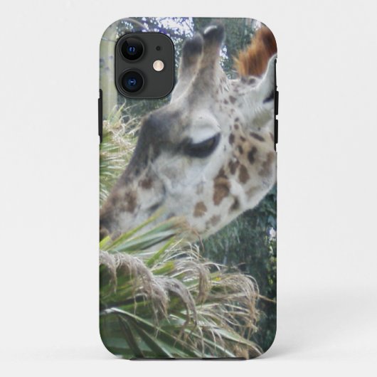 Giraffe Lunch iPhone 5 hoesje (Achterkant)