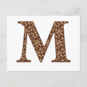 GIRAFFE M BRIEFKAART (Voorkant)