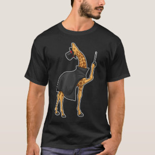 Giraffe Magician Toverstaf T-shirt