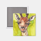 Giraffe Magneet (Voorkant / Achterkant)