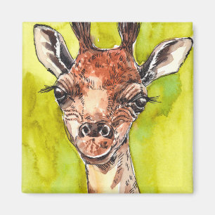 Giraffe Magneet