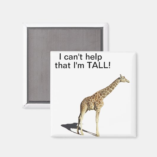 Giraffe Magneet (Voorkant / Achterkant)