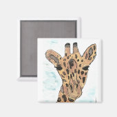 Giraffe Magnet (Voorkant / Achterkant)