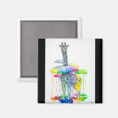 Giraffe Magnet (Voorkant / Achterkant)
