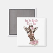 Giraffe Magnet (Voorkant / Achterkant)