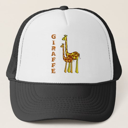 Giraffe Mam en Baby Trucker Pet (Voorkant)