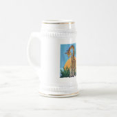 Giraffe Mama en Baby Bierpul (Voorkant links)