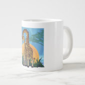 Giraffe Mama en Baby Grote Koffiekop (Voorkant rechts)