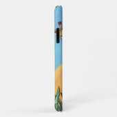 Giraffe mama en Baby-Mate iPhone Case (Achterkant/rechts)