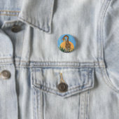 Giraffe Mama en Baby Ronde Button 3,2 Cm (In situ)