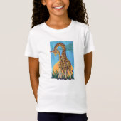 Giraffe Mama en Baby T-shirt