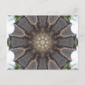 Giraffe Mandala Briefkaart (Voorkant)