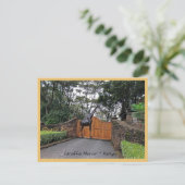Giraffe Manor in Kenia Briefkaart (Staand voorkant)