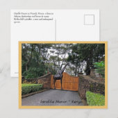 Giraffe Manor in Kenia Briefkaart (Voorkant / Achterkant)