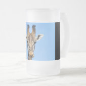 Giraffe Matglas Bierpul (Voorkant rechts)