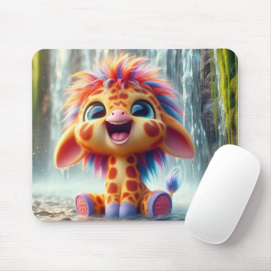 Giraffe Mauspad Muismat (Met muis)