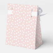 Giraffe Meisje Baby shower Roze Groen Safari Wild Bedankdoosjes (Achterkant)