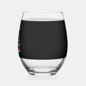 Giraffe Merry Christmas Tree Lighting Santa Giraff Wijnglas Zonder Voet (Links)