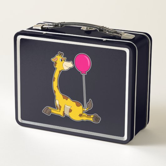 Giraffe met ballon (Achterkant)