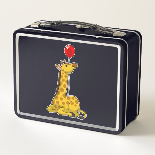 Giraffe met ballon (Achterkant)