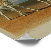 Giraffe met Calf  Print African Savanna (Hoek)