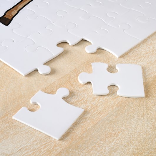 Giraffe met cloud legpuzzel (Zijkant)