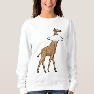 Giraffe met cloud trui