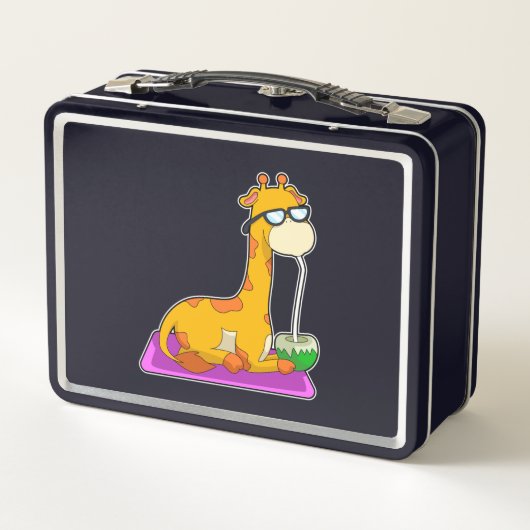 Giraffe met Coconut (Achterkant)