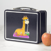 Giraffe met Coconut (In situ)