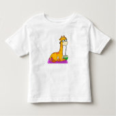 Giraffe met Coconut Kinder Shirts (Voorkant)