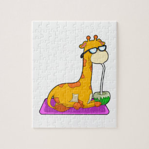 Giraffe met Coconut Legpuzzel