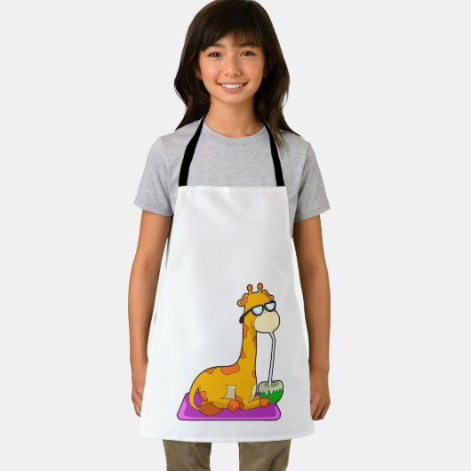 Giraffe met Coconut Schort (Insitu)