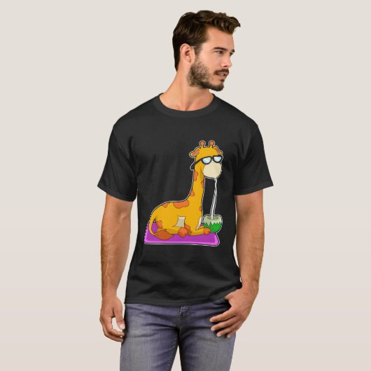 Giraffe met Coconut T-shirt (Voorkant volledig)