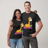Giraffe met Coconut T-shirt (Unisex)