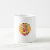 Giraffe met cupcake koffiemok (Center)