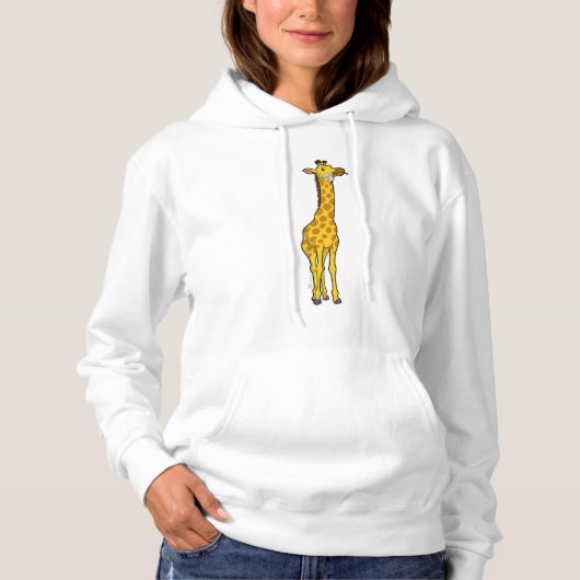 Giraffe met Daisy Hoodie (Voorkant)