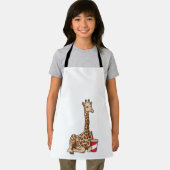 Giraffe met Drink Schort (Insitu)