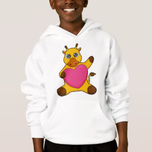 Giraffe met hart