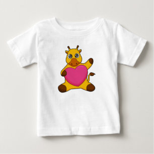 Giraffe met hart