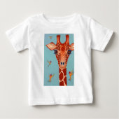 Giraffe met kolibrie (Voorkant)