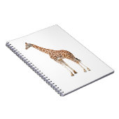 Giraffe met lange nek notitieboek (Rechterzijde)